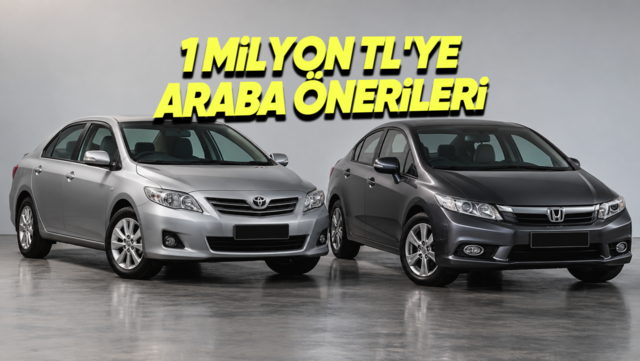 1 Milyon TL ve Altına Alınabilecek En Sorunsuz İkinci El Otomobiller