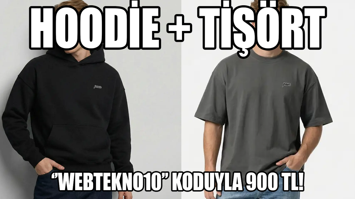 Paen'de tüm alışverişlerde kısa süreliğine tişört hediye!
