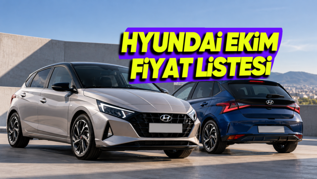 Ekim 2026 Hyundai Fiyat Listesi Belli Oldu: i20’de 192 Bin TL’ye Varan İndirim Fırsatı