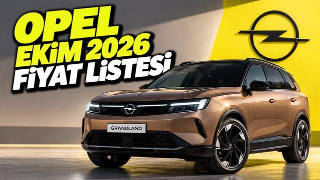 Opel Ekim 2026 Fiyat Listesi Belli Oldu: Grandland Elektrik'te 715 Bin TL İndirim!