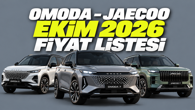 Ekim 2026 OMODA ve JAECOO Fiyat Listesi Belli Oldu: OMODA 7 Neo'da Kampanya Fırsatı