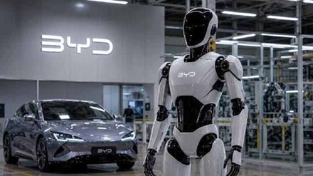 BYD’nin İnsansı Robotunun Tasarımı Ortaya Çıktı