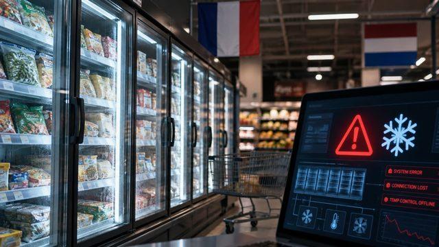 Fransa'da Süpermarketlere Siber Saldırı: Hackerlar Ülke Genelindeki Buzdolaplarını Hackledi!