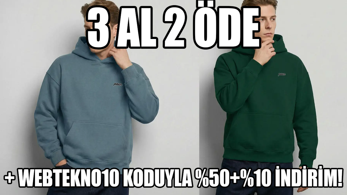 Paen'de kısa süreliğine özel kampanya!