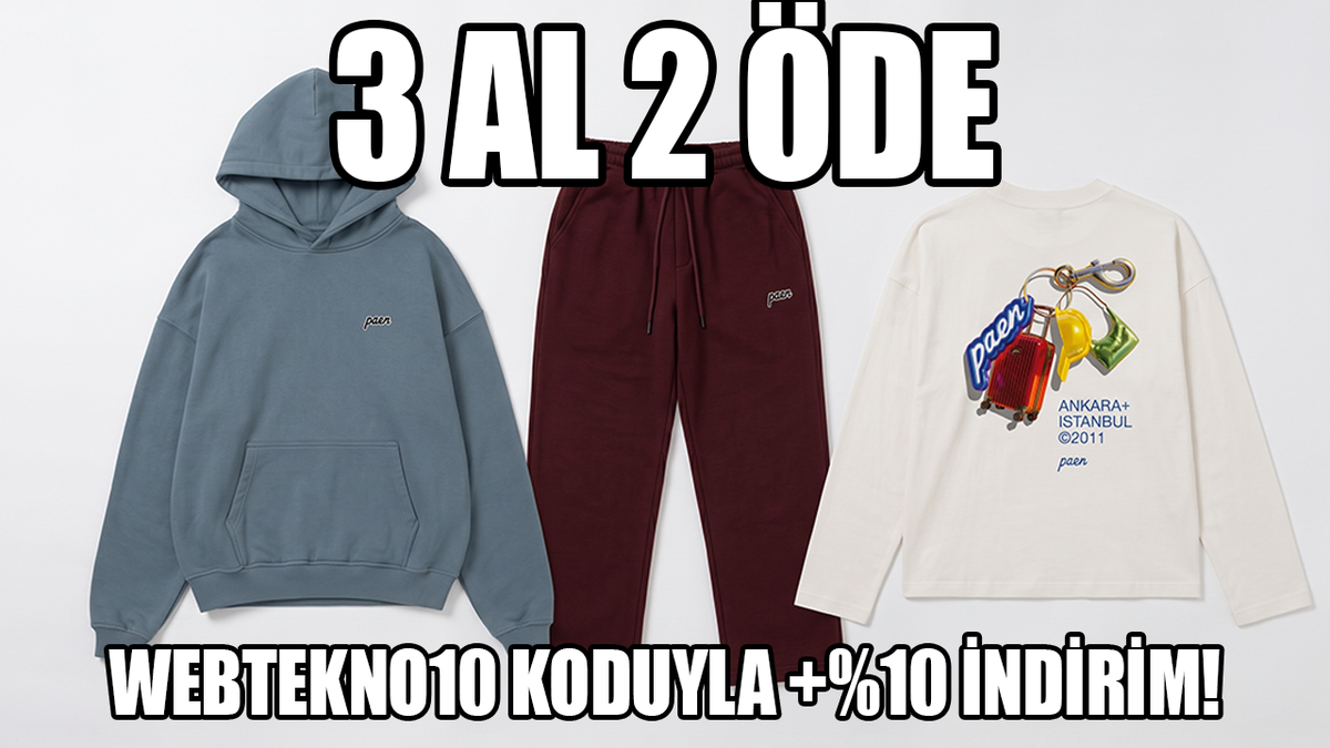 Paen'de kısa süreliğine özel kampanya!