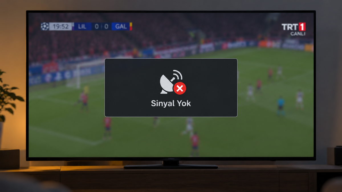 Lille - Galatasaray Maçı | Şifreli Kanal ve Sinyal Yok Çözümü