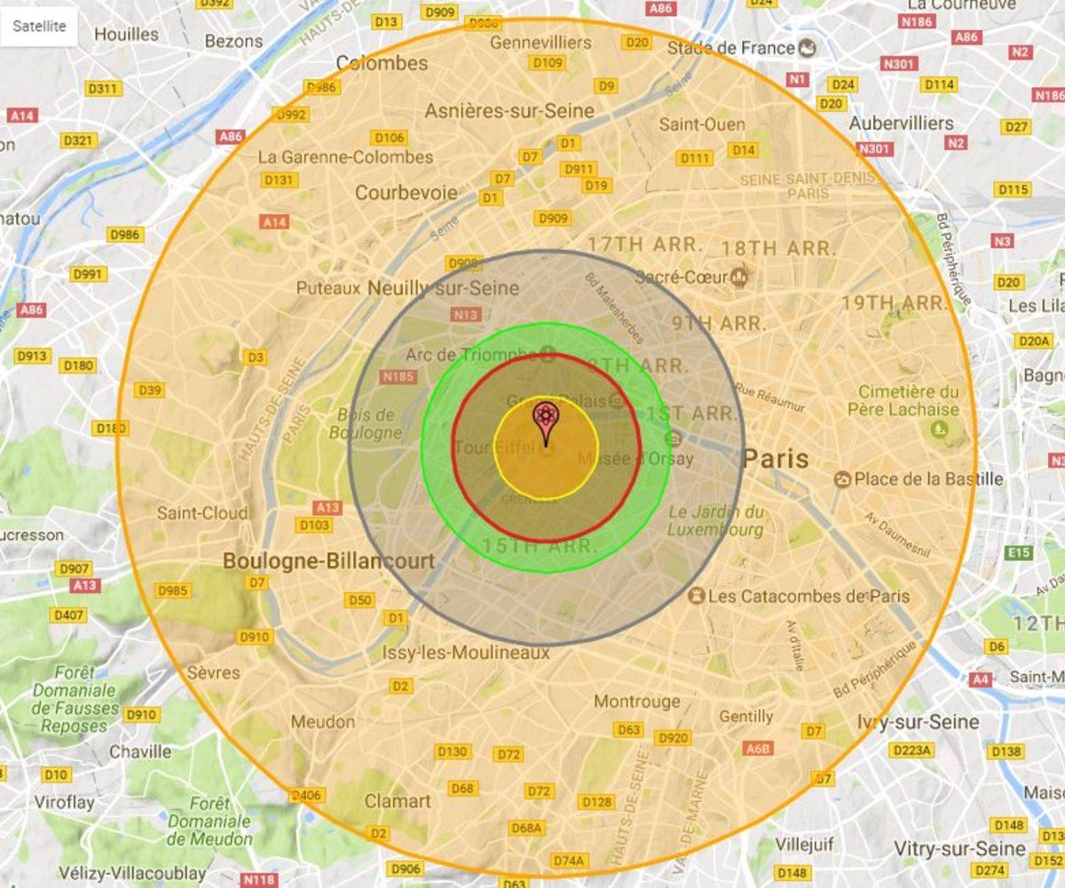 Tarihteki En Büyük 12 Atom Bombası Testi ve Atılması Halinde Yok Edeceği Alanlar!