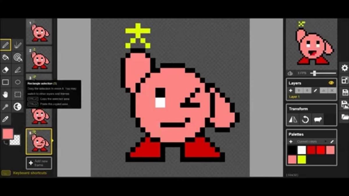 Kendi 2D Piksel Çizimlerinizi Yapabileceğiniz Şahane Araç: Piskel