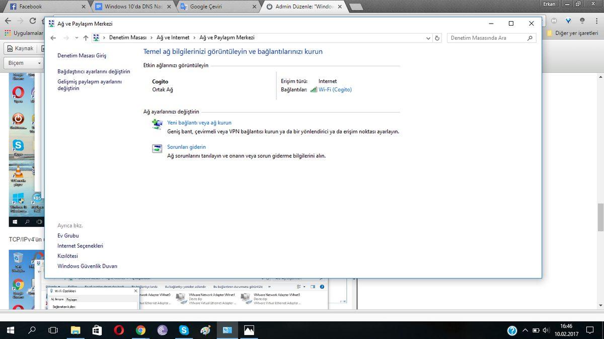Windows 10’da DNS Nasıl Değiştirilir?