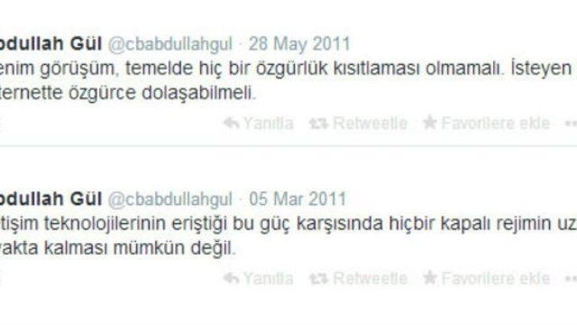 Abdullah Gül İnternet Yasası Hakkında Konuştu