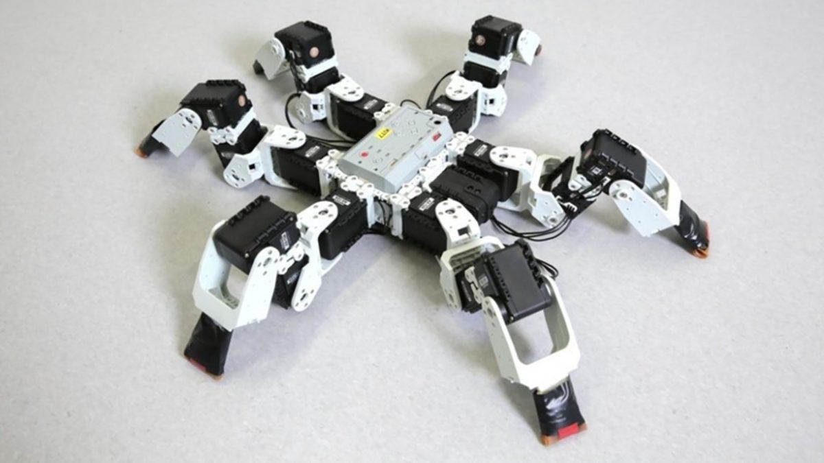 Normal Robotlardan Daha Hızlı Hareket Eden Örümcek Benzeri Bir Robot Geliştirildi