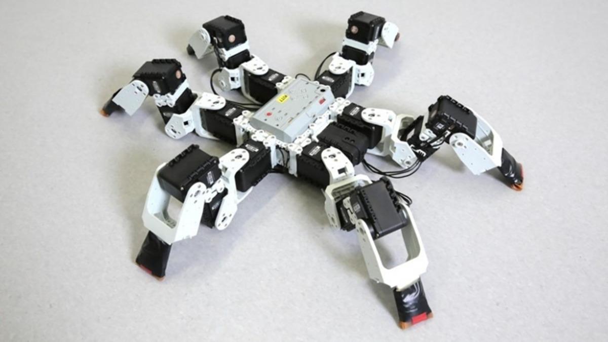 Normal Robotlardan Daha Hızlı Hareket Eden Örümcek Benzeri Bir Robot Geliştirildi
