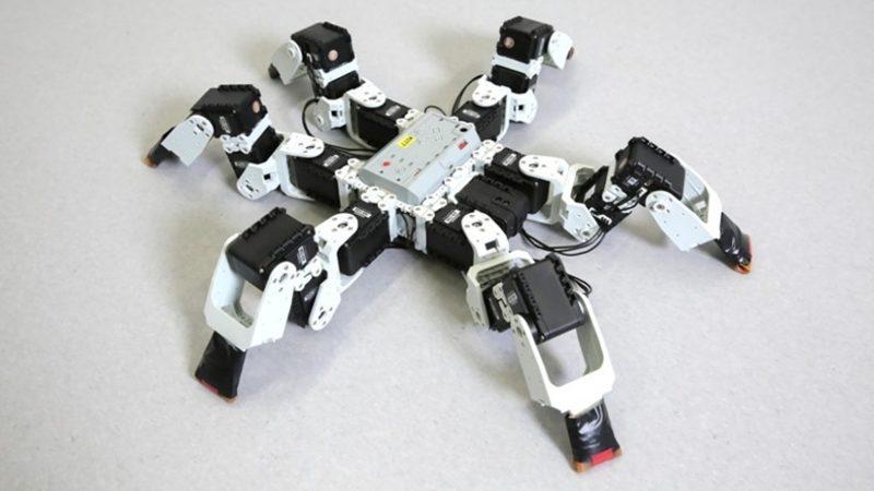 Normal Robotlardan Daha Hızlı Hareket Eden Örümcek Benzeri Bir Robot Geliştirildi