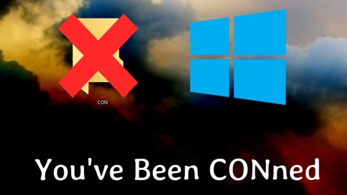Windows’un Yasakladığı “CON, PRN, NUL” Gibi İsimleri Dosyalara Nasıl Koyarsınız?
