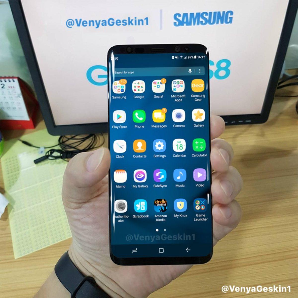 Galaxy S8’de Ana Ekran, Geri ve Son Uygulamalar Tuşunun Nasıl Olacağı Belli Oldu!
