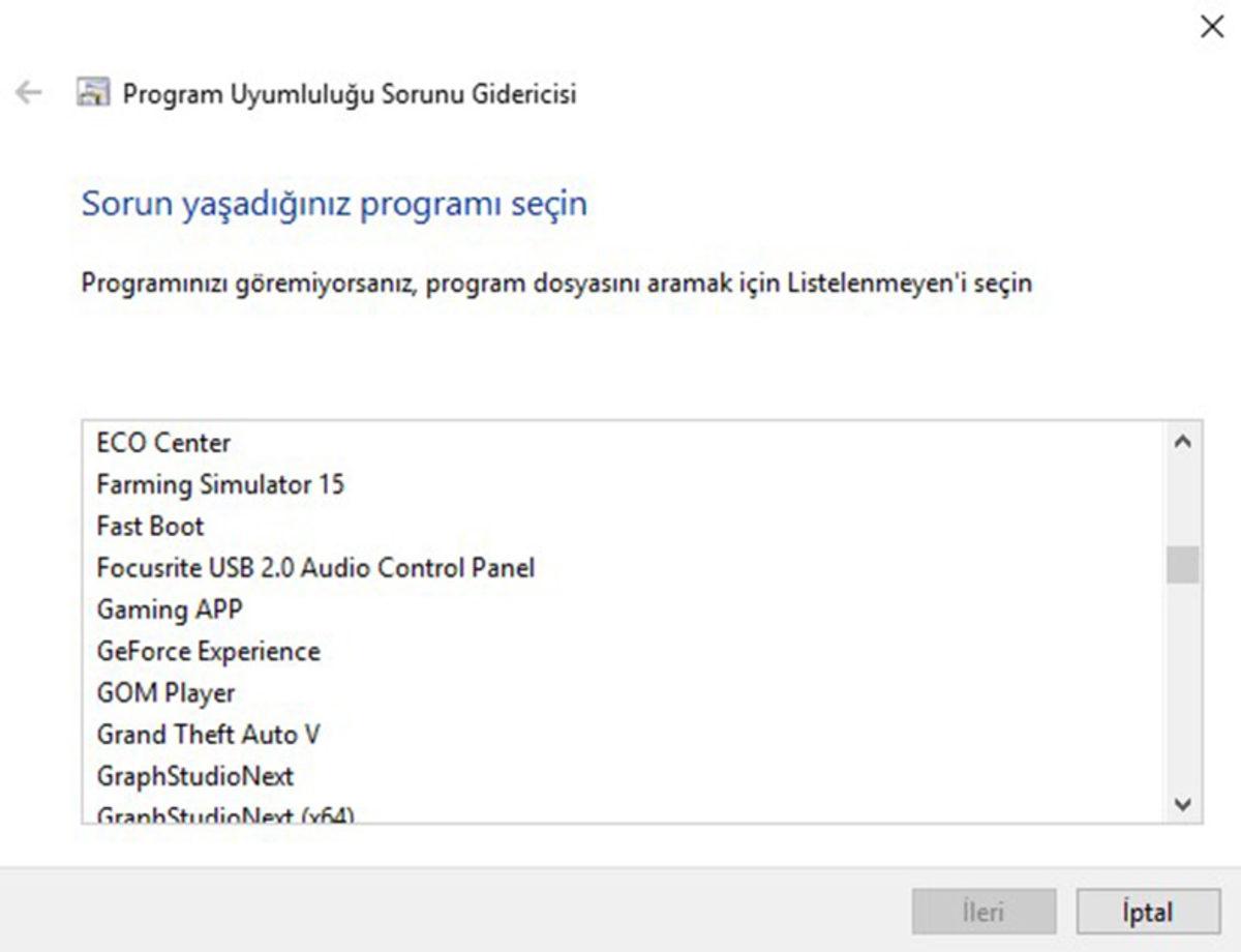 Windows 10’da Eski Programlar Nasıl Çalıştırılır?