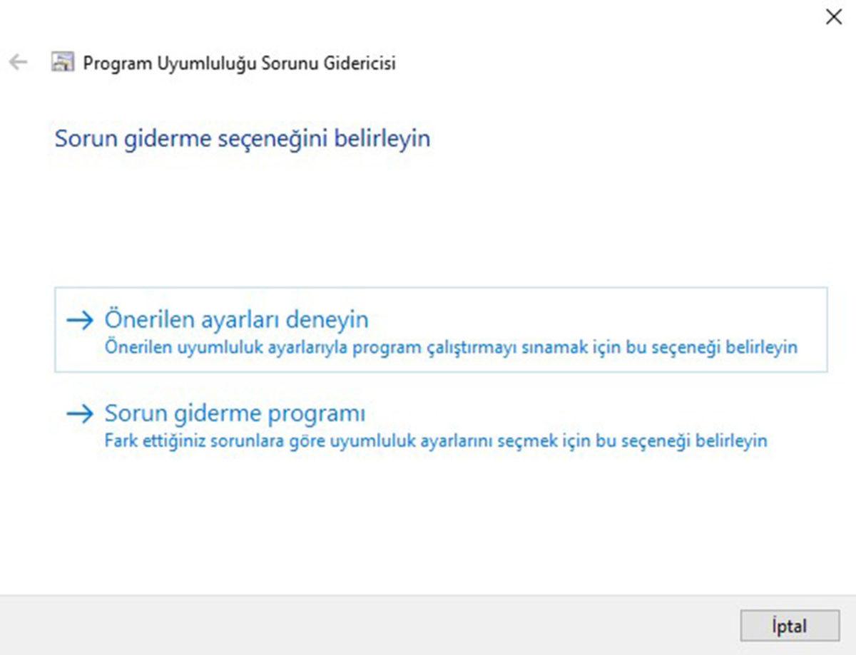 Windows 10’da Eski Programlar Nasıl Çalıştırılır?