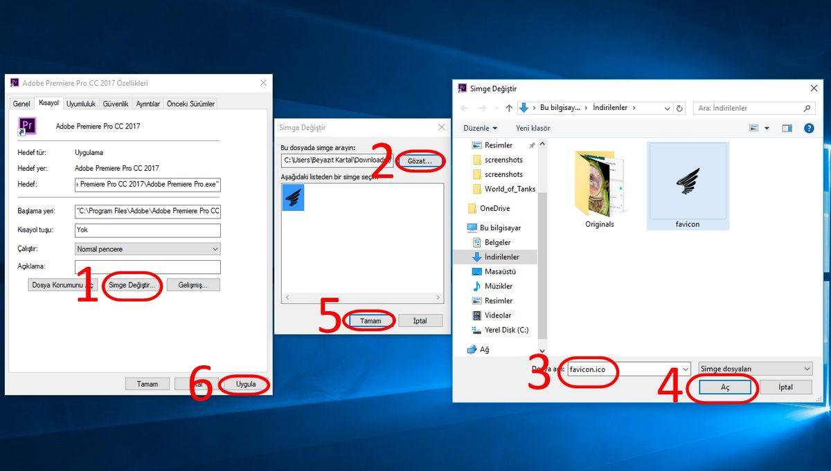 Windows 10’a, Görev Çubuğu Simgelerini Değiştirerek Değişik Bir Hava Katın