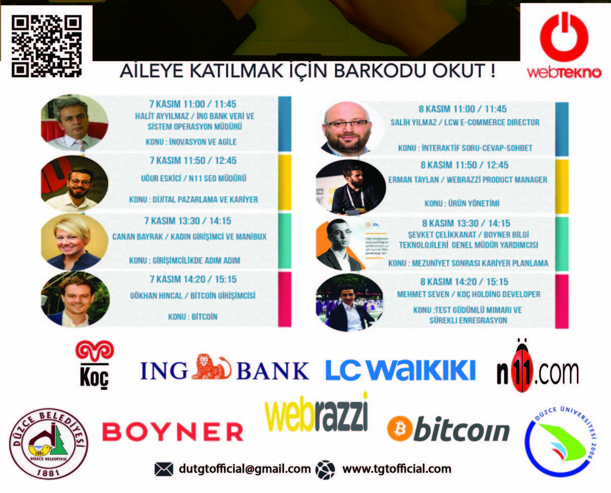 Düzce Üniversitesi’inde Teknoloji ve Girişimcilik Şöleni Başlıyor!