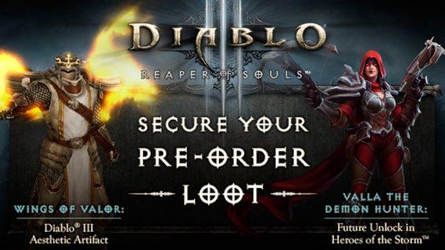 Reaper of Souls’un Ön Sipariş Hediyeleri Belli Oldu