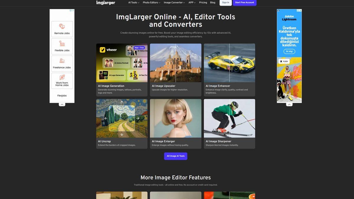 Kalitesiz Fotoğraflarınızın Cam Gibi Yapan Ücretsiz İnternet Siteleri ve Uygulamalar