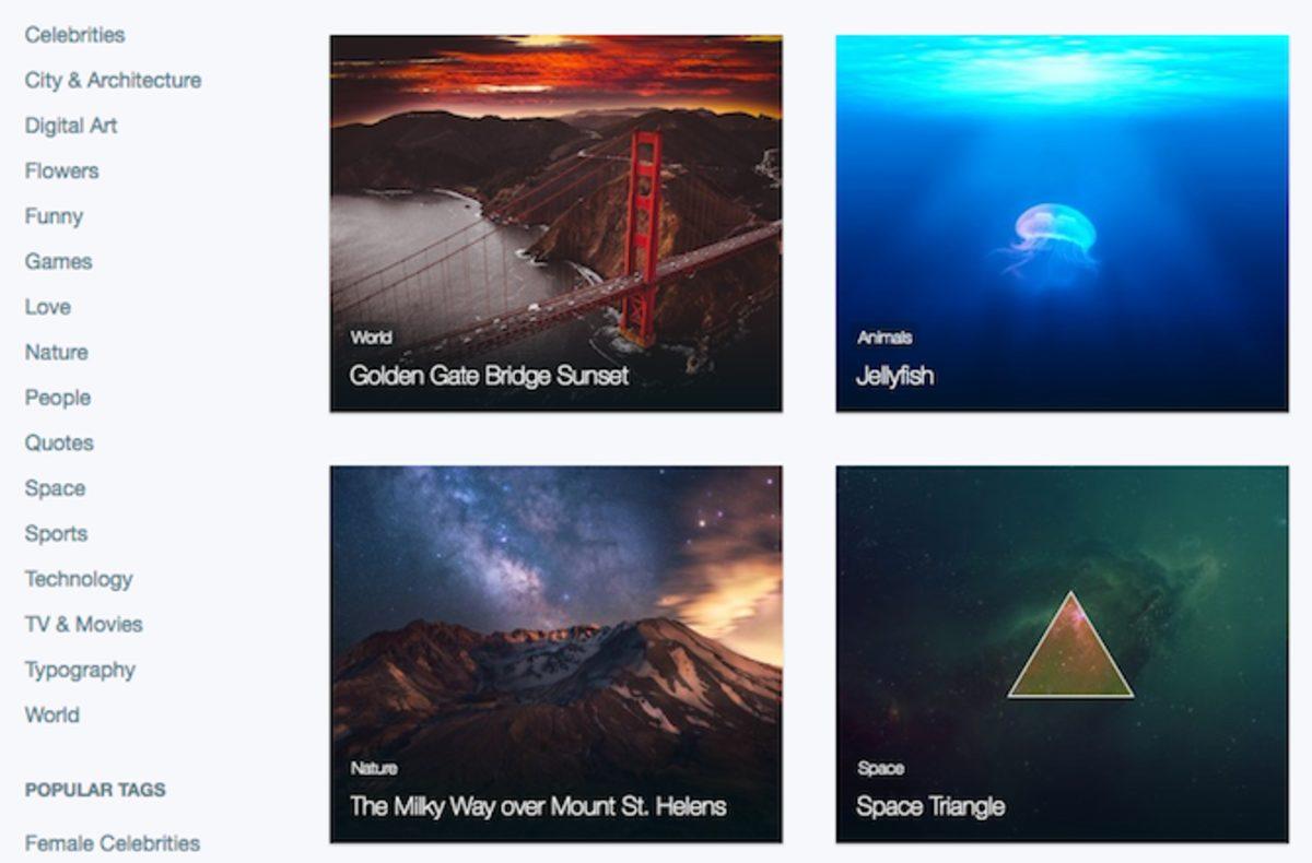 Muhteşem Duvar Kağıtları Bulabileceğiniz 5 Uygulama ve Site!