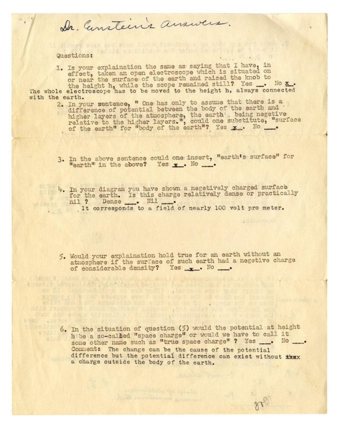 Einstein’ın 1953’te Bir Öğretmene Cevap Olarak Yazdığı Ufkunuzu Açacak Mektup!