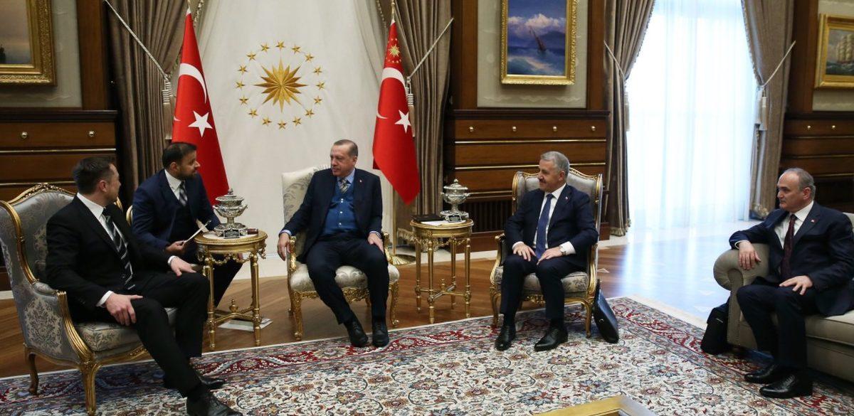Cumhurbaşkanı Erdoğan, Dahi Girişimci Elon Musk İle Görüştü