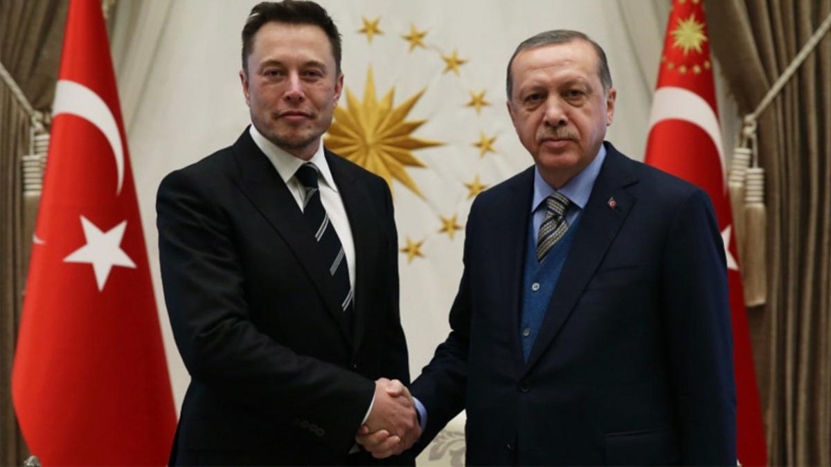 Cumhurbaşkanı Erdoğan, Dahi Girişimci Elon Musk İle Görüştü