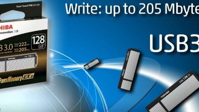 64 ve 128 Gb’lık USB 3.0 Bellek