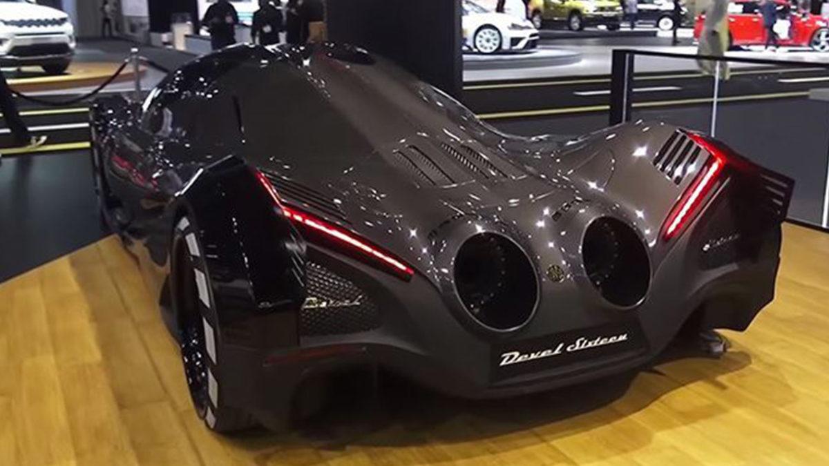 5000 Beygir ile Dünyanın En Hızlı Arabası Olacak Devel Sixteen, Dubai’de Gözüktü