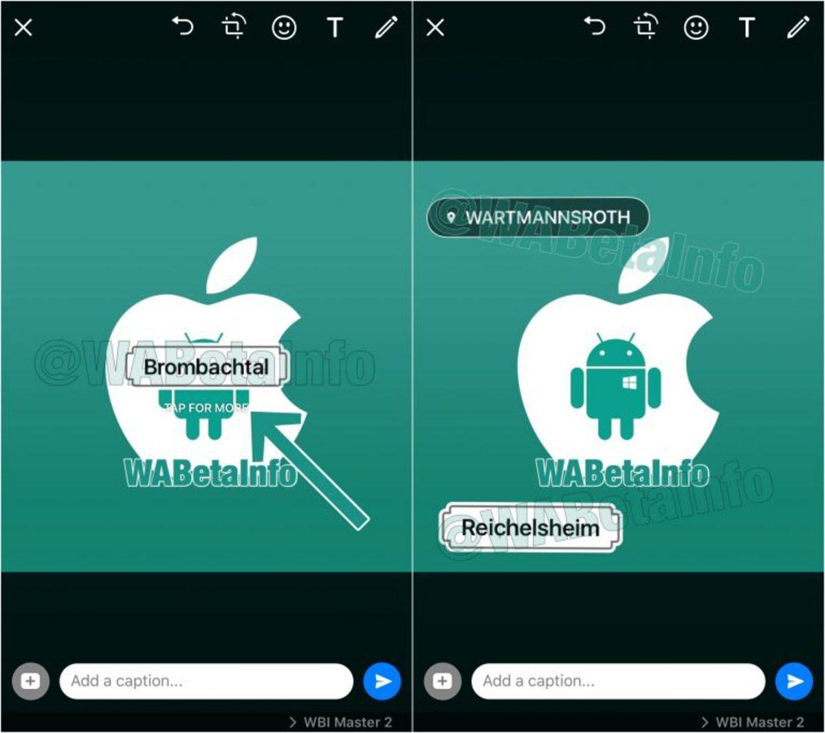 WhatsApp’a Lokasyon Etiketleri Geliyor