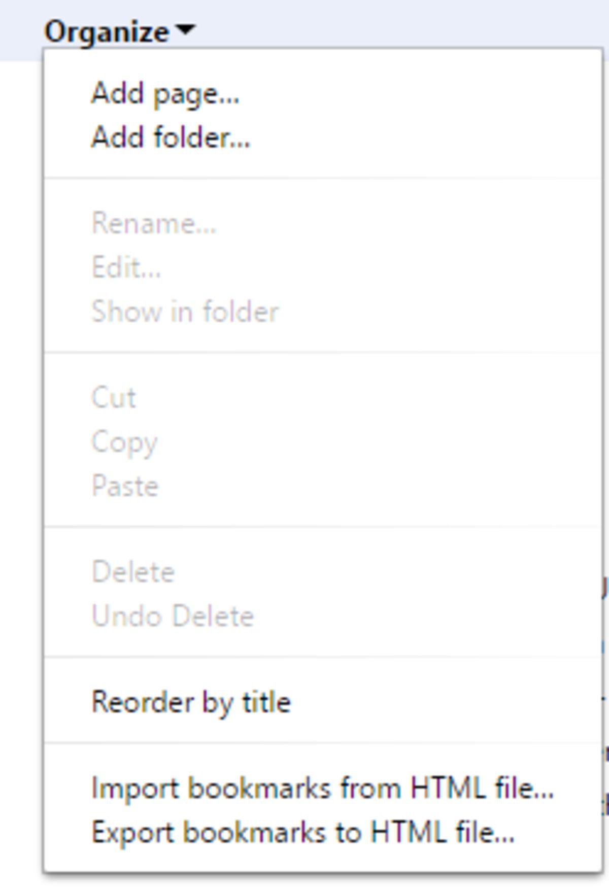 Google Chrome’da Yer İşaretlerini Nasıl Dışa Aktarırsınız?