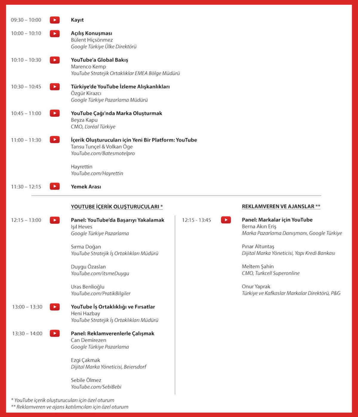 YouTube Academy, 10 Mart’ta İstanbul’da Gerçekleşecek