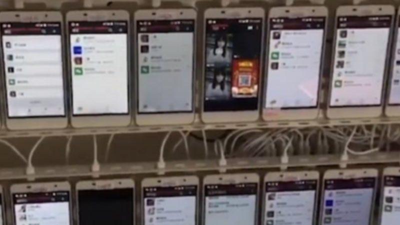 Saniyede Binlerce Beğeninin Gönderildiği "Click Farm"!