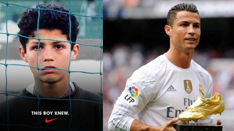 Ronaldo, Nike Reklamında Adidas Amblemi Olan Bir Kazak Giyiyor!